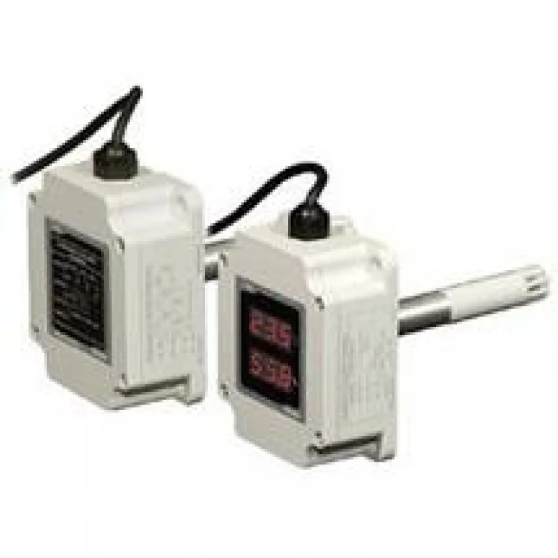 THD-D2-T Измеритель температуры и влажности горизонтального типа, сенсор 200 мм, без дисплея, выход RS485 MOD